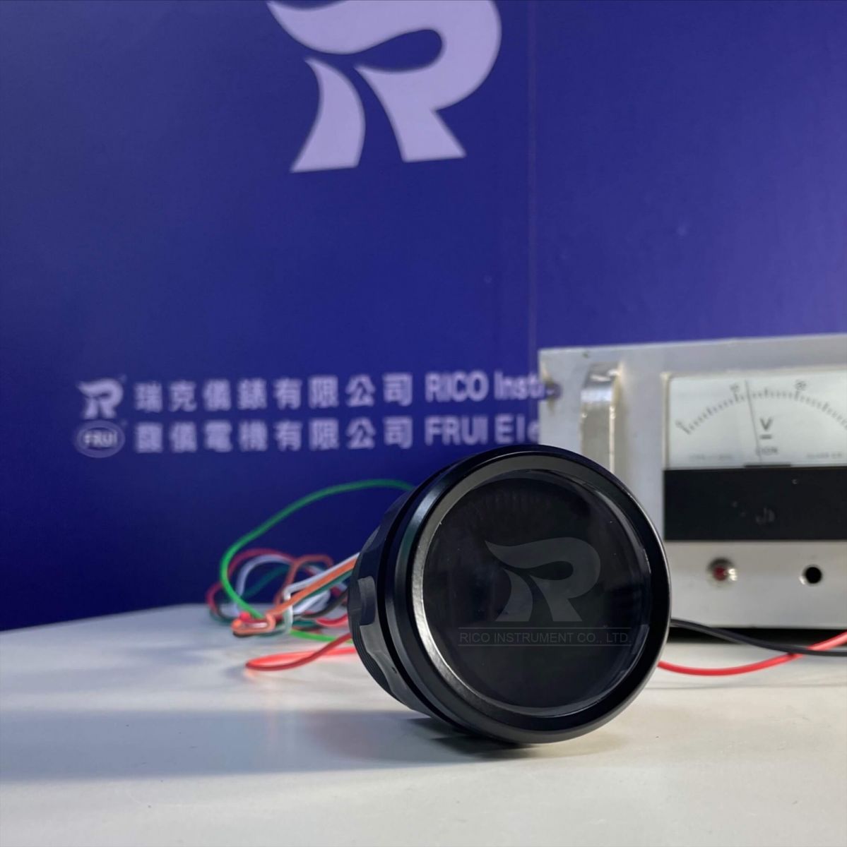 Dual Digital Gauge Fuel Level Water Temp